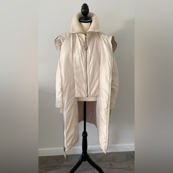 BCBGMaxAzria Cream Down Puffer Jacket - Picture 9 of 13